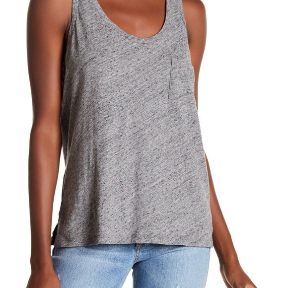 Madewell Slub Knit Scoop Neck Tank Top - Picture 5 of 5